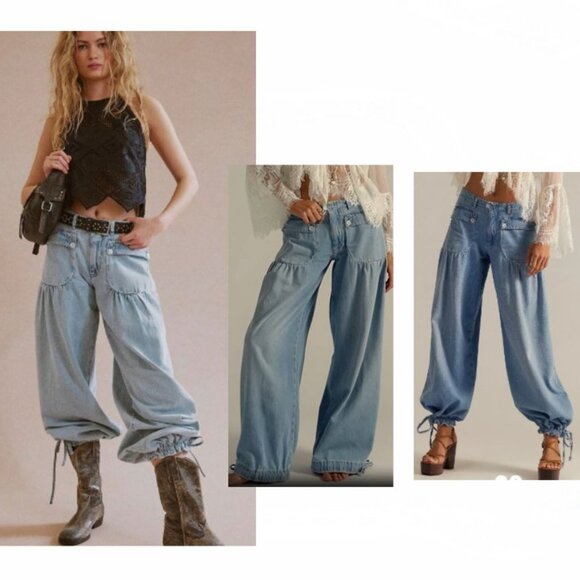 NEW Balloon Lotus Jeans size XL 12 - Picture 2 of 11